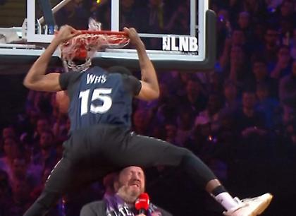 Γαλλία: Ο Στέφενς «έβαλε φωτιά» στο All-Star Game, με καρφώματα αλά Κάρτερ! (videos)