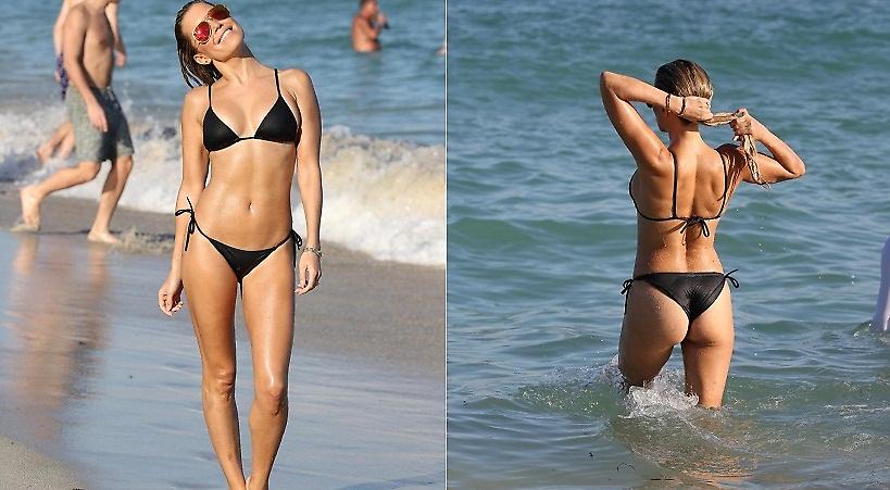 Η πρώην κυρία Φαν Ντερ Φάαρτ έκανε πάταγο στην Καλιφόρνια (pics)