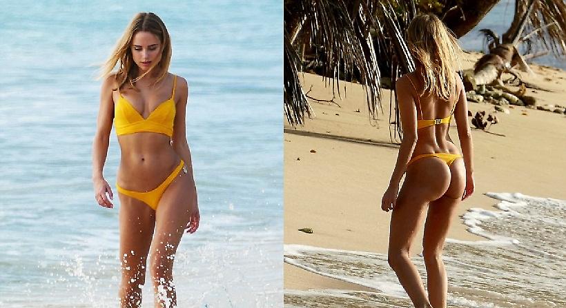 Φωτιά στα κίτρινα η Κίμπερλι Γκάρνερ (pics)