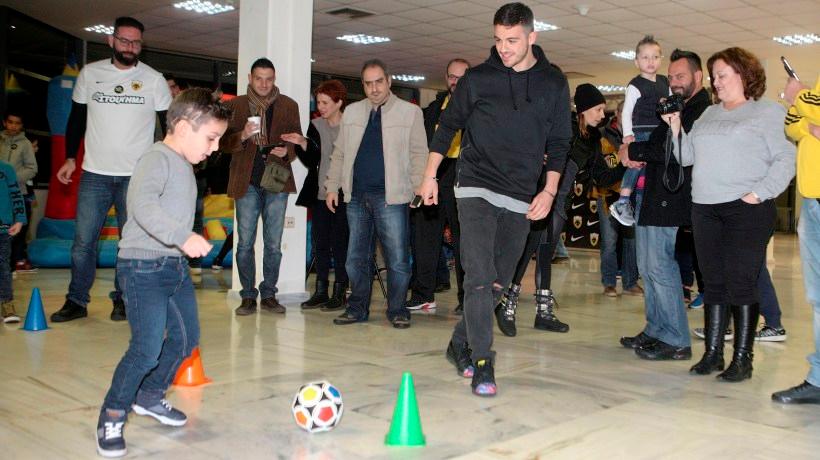 Η μεγάλη «κιτρινόμαυρη» γιορτή του AEK KIDS CLUB για το 2018