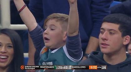 Η τρίποντη καταιγίδα του Παναθηναϊκού απέναντι στην Εφές (video)