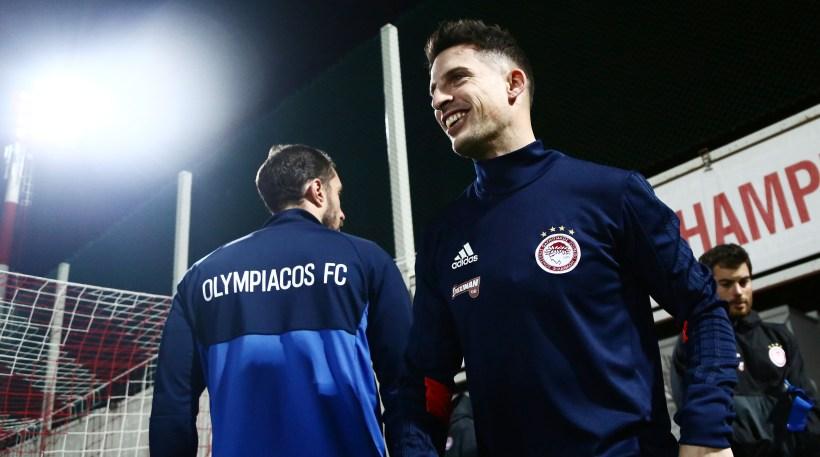 Η πρώτη του Μιραλάς στον Ολυμπιακό (pics)