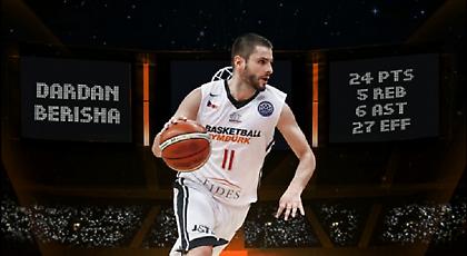 MVP της αγωνιστικής στο Basketball Champions League ο Μπερίσα