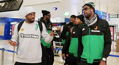 Εφτασε Τουρκία ο Παναθηναϊκός (pics)