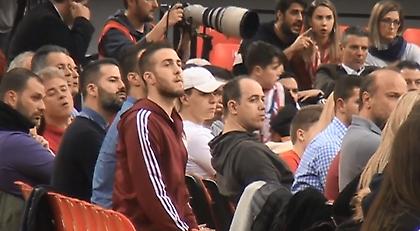 Η παρακάμερα του Ολυμπιακός-Μακάμπι με αποθέωση και... Φορτούνη (video)