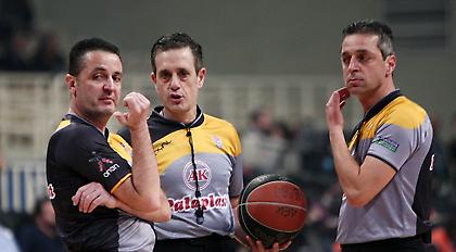 Δικαιώθηκαν οι τέσσερις διαιτητές της Ευρωλίγκας από το ΑΣΕΑΔ