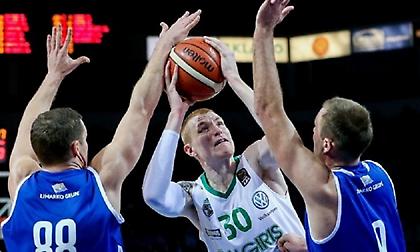 Νίκη πριν το ΟΑΚΑ για Ζαλγκίρις