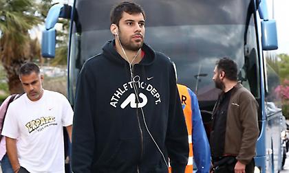 Έφτασε στο ΟΑΚΑ ο Ολυμπιακός