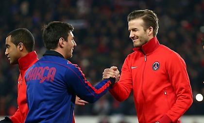 Οι ευχές του Μέσι στον Μπέκαμ