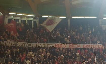 Ελέγχεται από Ευρωλίγκα ο Ερυθρός Αστέρας για πανό στο ματς με Ολυμπιακό