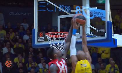 Τάπα του μήνα στην Ευρωλίγκα από τον Λεσόρ (video)