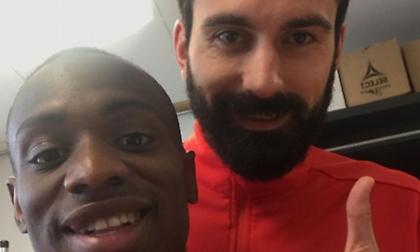 Το καλωσόρισμα του Εμποκού στον Κουτρουμπή (pic)