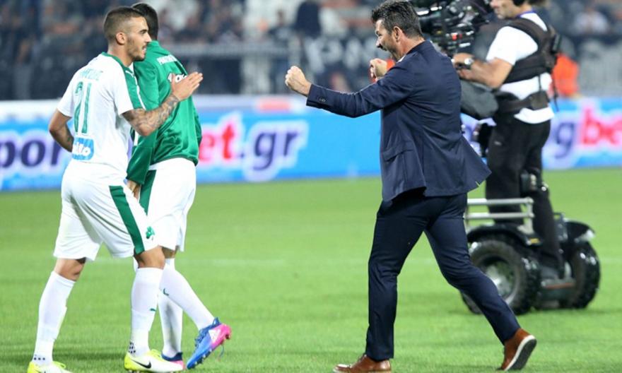 Οπαδοί του Παναθηναϊκού στο Κορωπί και αποθέωση σε Ουζουνίδη-Κουρμπέλη