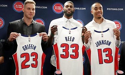 Ντεμπούτο Μπλέικ Γκρίφιν με τους Πίστονς