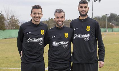 Παρουσιάστηκαν Μπαστακός, Χαντί και Κανακούδης στον Άρη