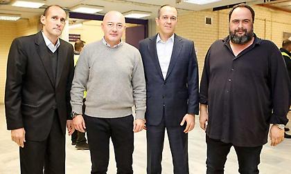 Τα είπαν με τον χορηγό της Φενέρ Αγγελόπουλοι και Μαρινάκης (pics)