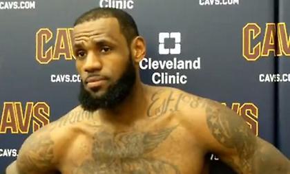 ΛεΜπρόν για φλερτ με Ουόριορς: «Είναι βλακείες» (videos)