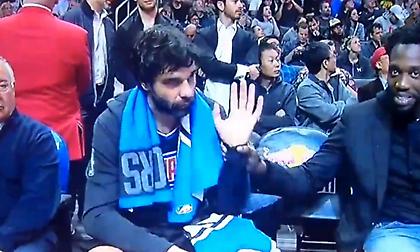 Ο Τεόντοσιτς βαριέται να χαιρετήσει και ο Μπέβερλι αναλαμβάνει δράση (video)