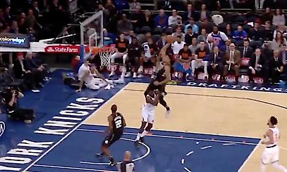 Αντετοκούνμπο: «Δεν τον είδα καν τον Χάρνταγουεϊ» (video)