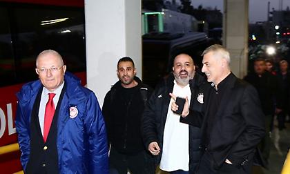 Συγχαρητήρια από Ολυμπιακό σε ΑΕΚ για τη φιλοξενία