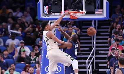 «Τυφώνας» ο Γιάννης στο Ορλάντο