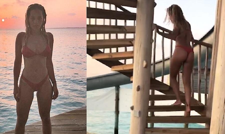 Η Ρίτα Όρα με «καυτό» μπικίνι (pics/vid)