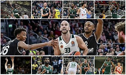 Παναθηναϊκός: Εννιά διαφορετικοί πρώτοι σκόρερ στην Ευρωλίγκα, πρώτο το δίδυμο Καλάθης-Γκιστ (vids)