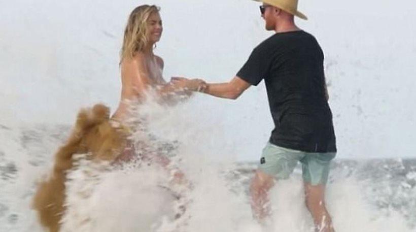 Βίντεο: Το τρομακτικό ατύχημα της ημίγυμνης Kate Upton σε σέξι φωτογράφιση