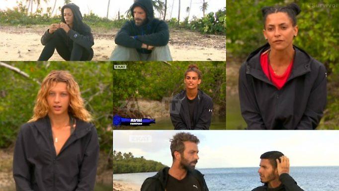 Survivor: Μπάχαλο οι Μαχητές! Άγριο ξέσπασμα Μαρίνας – Ντάρια κατά Γκότση – Τσεπάνη!