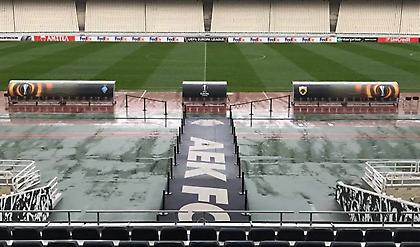 Όλα έτοιμα στο ΟΑΚΑ για το ΑΕΚ – Ντιναμό (pics)