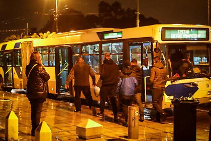 Ινκόγκνιτο στο ΟΑΚΑ οι Ουκρανοί οπαδοί με… λεωφορείο του ΟΑΣΑ!