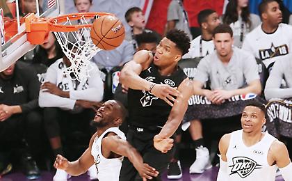 Τα καλύτερα του Γιάννη στο All Star Game (video)