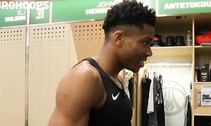 Γιάννης Αντετοκούνμπο: «Ποτέ δεν ξέρεις, μπορεί να σηκώσουμε και μια κούπα μαζί!»