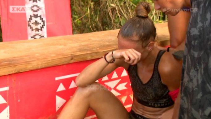 Survivor: Τραυματίστηκε η Κατερίνα Δαλάκα! Ξέσπασε σε κλάματα…