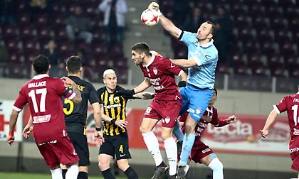 LIVE: ΑΕΛ-ΑΕΚ 2-1