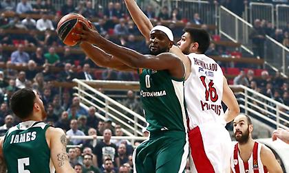 LIVE: Παναθηναϊκός-Ολυμπιακός 85-87 (Τελικό)