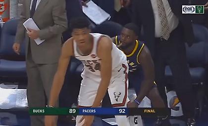 Ο Στίβενσον κορόιδευε τον Γιάννη (video)