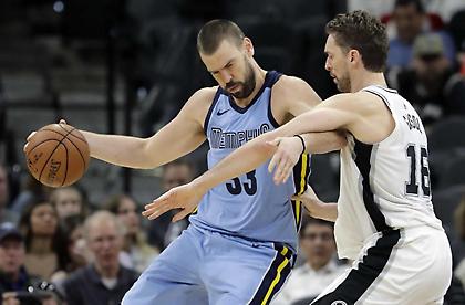 Χάνει το ματς με τους Γουόριορς ο Γκασόλ