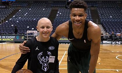 Το ευχαριστώ του πατέρα νεαρού καρκινοπαθούς στον Αντετοκούνμπο