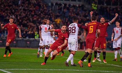 Ο Μανωλάς έστειλε τη Ρόμα ακόμη πιο κοντά στο Τσάμπιονς Λιγκ