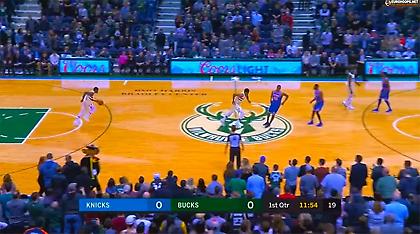 Αντετοκούνμπο – Μπλέντσο: Το γύρισαν στο NFL και στις κάμψεις εν ώρα αγώνα (video)