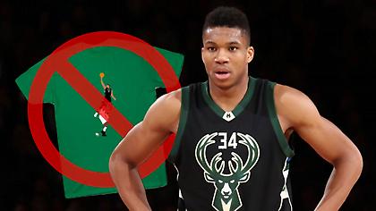 Απίθανος Giannis: Ζήτησε να σταματήσει το ΝΒΑ να πουλά φανέλες με το κάρφωμά του πάνω από αντίπαλο