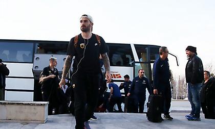 Από το αεροδρόμιο για προπόνηση η ΑΕΚ