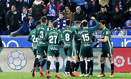 Με τριάρα πάει για Ευρώπη η Μπέτις