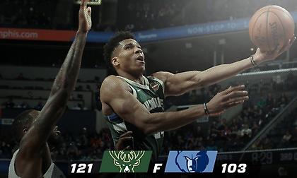 Τα highlights του Αντετοκούνμπο