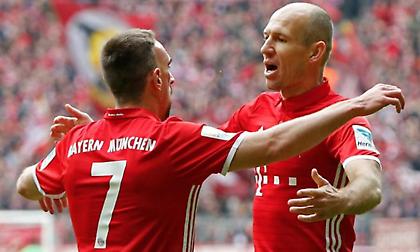 Προς ανανέωση οι Ρόμπεν, Ριμπερί στην Μπάγερν