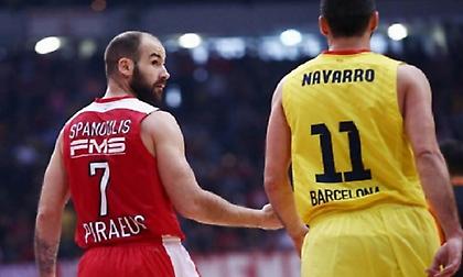 Ολυμπιακός – Μπαρτσελόνα με πριμ 5%*!