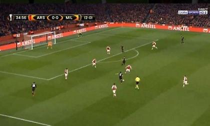 Η φοβερή σουτάρα του Τσαλχάνογλου που πάγωσε (προσωρινά) το «Emirates»!