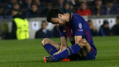 Εκτός για τρεις εβδομάδες ο Μπουσκέτς!