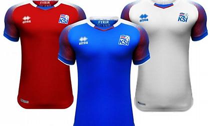 Μέσα από… θερμοπίδακα ξεπρόβαλε η φανέλα της εθνικής Ισλανδίας για το Μουντιάλ! (video)